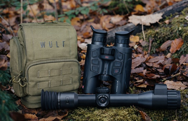 HikMicro Ultimate Vermin Bundle - Alpex 4K Lite LRF Day/Night Scope and Habrok 2.0 4K HE25L Thermal Binos