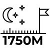 Pulsar 1750m detection range 