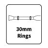 Infiray 30mm RIngs