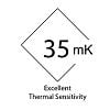 HikMicro Sub 35mk NETD sensitivity 