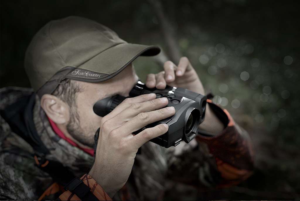 Hunter looking through Accolade