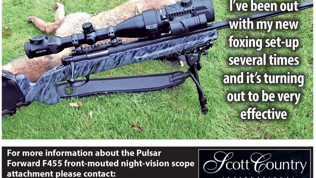 VULPES REVIEWS THE NEW PULSAR F455 FRONT MOUNTED NIGHT VISION