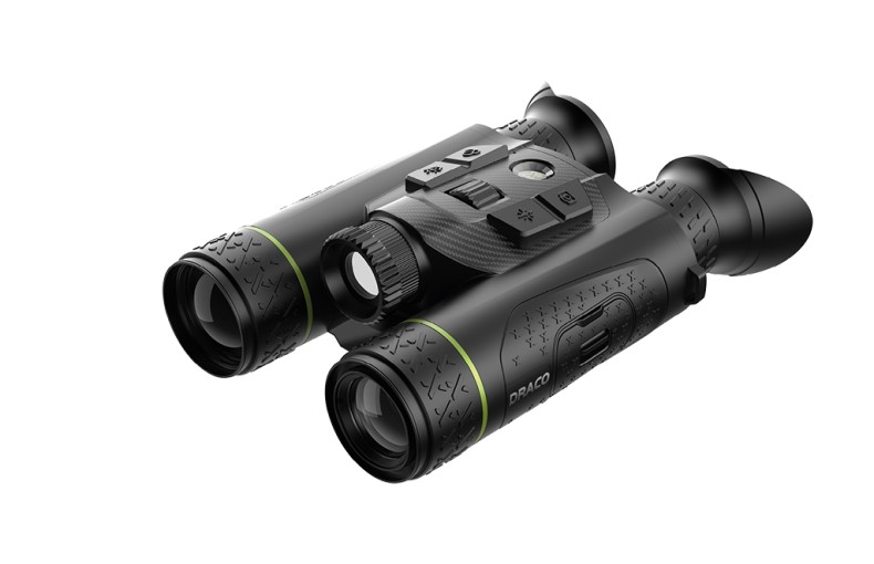 Pixfra Draco D335-4K Multispectral Thermal Binoculars with Laser Rangefinder