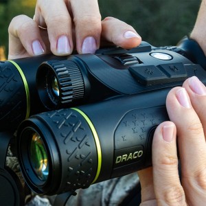 Pixfra Draco D635-4K – Flagship 4K Multispectral Thermal Binoculars with Laser Rangefinder