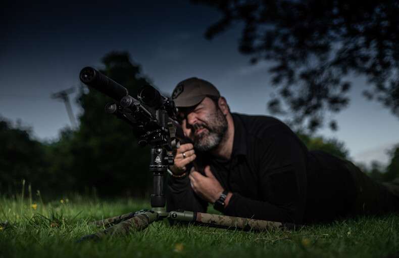 Rekon CT1-HD with Hog Saddle Carbon Precision Tripod System