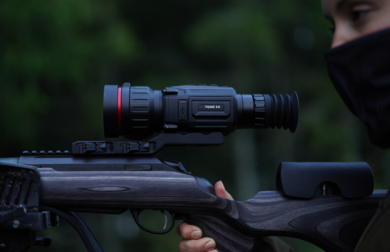 HikMicro Thunder Pro Zoom TQ60Z 2.0 Thermal Riflescope with Optical Zoom