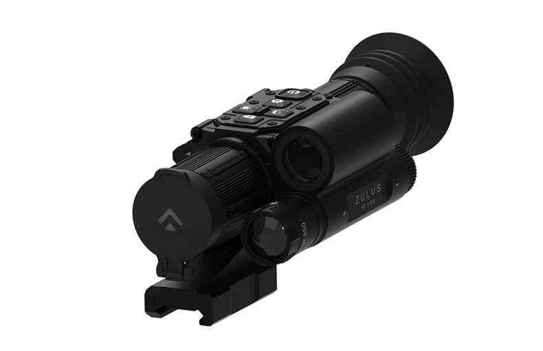 DNT Optics Zulus HD 5-20 LRF Digital Day and Night Vision Scope with LRF Ballistic Calculator