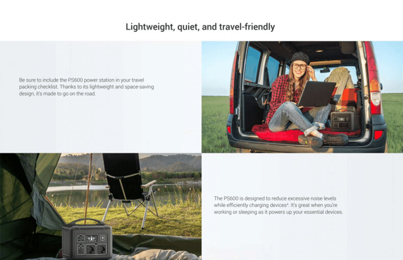 EZVIZ PS600 Portable Power Station
