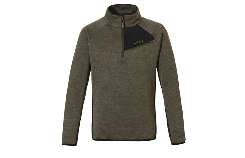 Rovince Ergoline Men's Pullover Zip technical fleece
