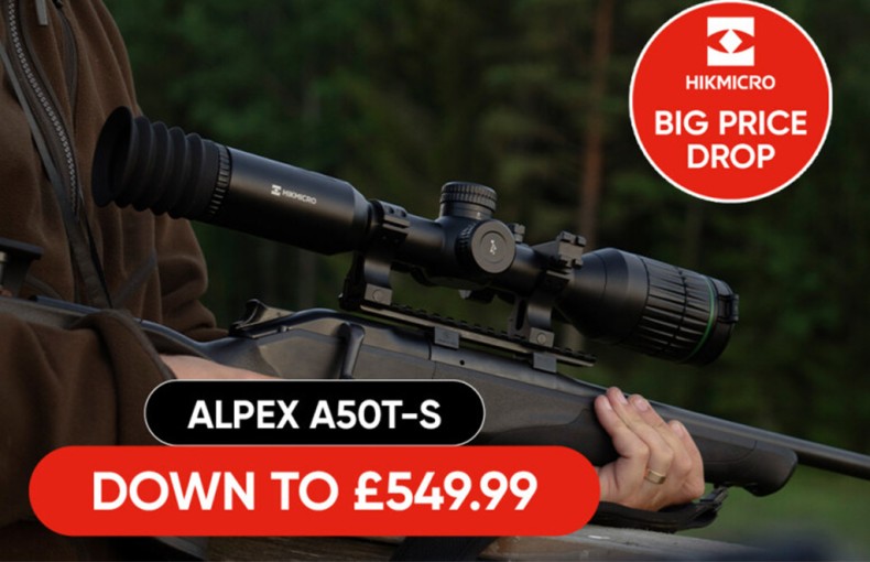 HikMicro Alpex A50T-S Digital Day/Night Vision Riflescope
