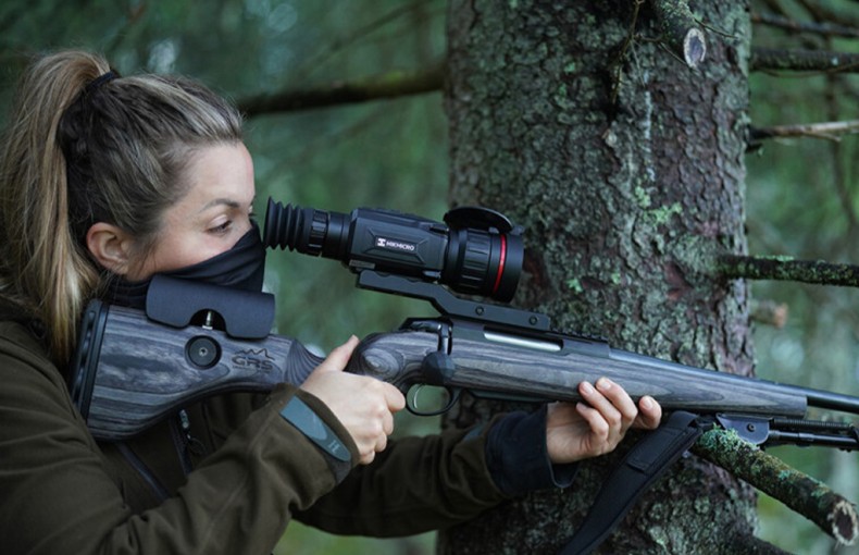 HikMicro Thunder Pro Zoom TQ60Z 2.0 Thermal Riflescope with Optical Zoom