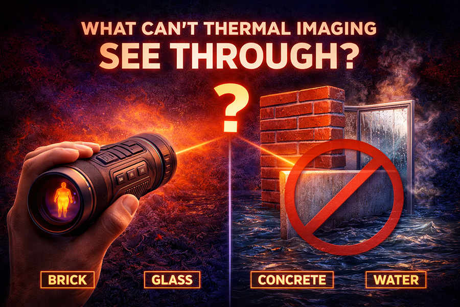 What cant thermal see through