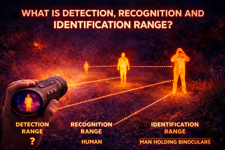 What is Detection Recognition Range